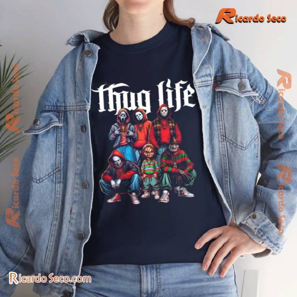 Thug Life Horror Ver 3 Graphic Unisex Tee, Hoodie, Long Sleeve