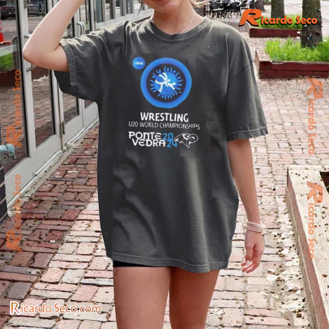 UWW U20 World Championships Ponte Vedra 2024 Graphic Unisex T-shirt, Classic Men Shirt, Hoodie, Long Sleeve