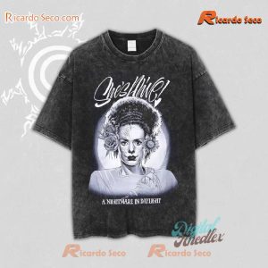 Universal Monsters X Maxx242 Bride & Frank She's Alive A Nightmare In Daylight T-shirt a