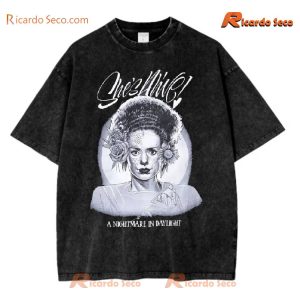 Universal Monsters X Maxx242 Bride & Frank She's Alive A Nightmare In Daylight T-shirt b