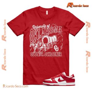 University Of Oklahoma Sooner Schooner Graphic Unisex T-shirt, Classic Men Shirt a