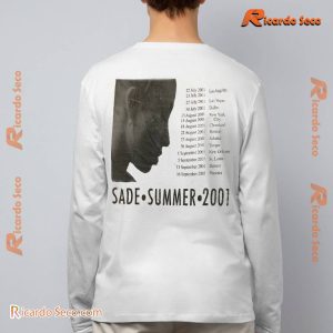 Vintage Sade Lovers Rock 2001 Tour Graphic Unisex Shirt, Classic Men And Ladies Shirt b