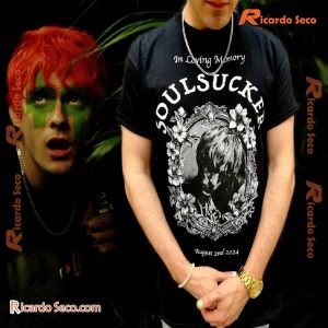 Waterparks Soulsucker In Loving Memory August 2nd 2024 Gift For Fan Classic Men T-shirt, Ladies V-neck