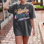Whitney Houston Colorful I'm Your Baby Tonight Distressed Gift For Fan Unisex Tee, V-neck Ladies