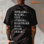 A7x Walkman 25th Anniversary Sounding Waking Evil Avenged Nightmare Hail Stage Dream Unisex T-shirt, Classic Men Shirt x