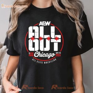 AEW All Out 2024 Live Chicago All Elite Wrestling Graphic Unisex T-shirt, Classic Men Shirt, V-neck Guys a