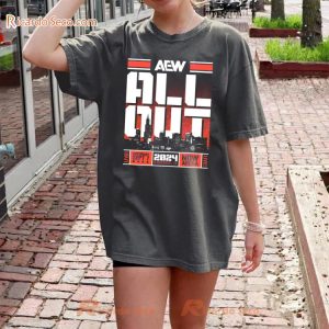 AEW All Out 2024 Skyline Saturday Sept 2024 Now Arena Gift For Fan Classic Men Shirt