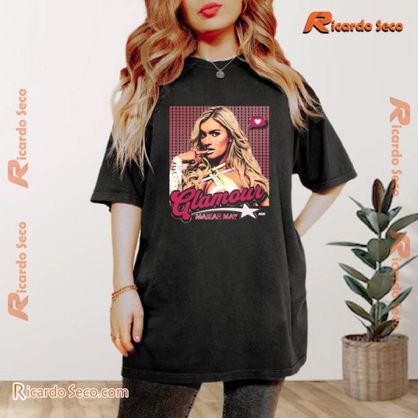 AEW Mariah May Glamour Era Graphic Unisex T-shirt, Classic Men Shirt