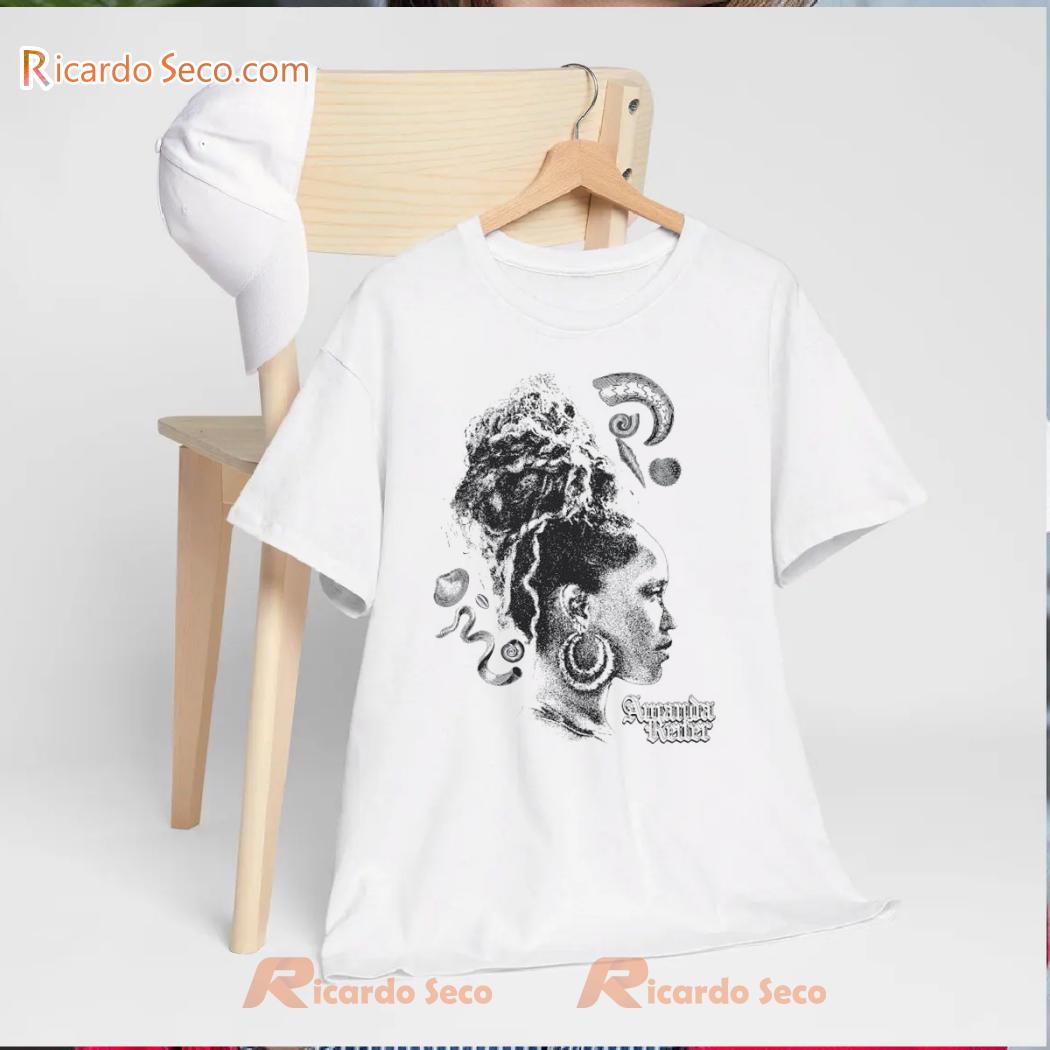 Amanda Reifer Profile Graphic Unisex Tee, Classic Men Shirt, V-neck Ladies Amanda Reifer Profile Graphic Unisex Tee, Classic Men Shirt, V-neck Ladies