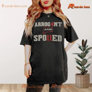 Arrogant And Spoiled 411 Connecticut Graphic Unisex T-shirt, Classic Men Shirt