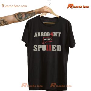 Arrogant And Spoiled 411 Connecticut Graphic Unisex T-shirt, Classic Men Shirt a