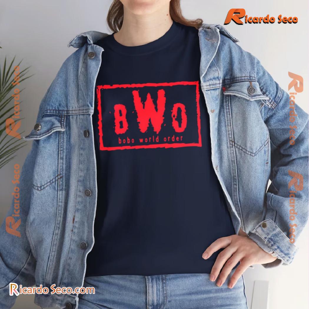 BWO Bobo World Order Graphic Unisex Tee, Classic Men Shirt a BWO Bobo World Order Graphic Unisex Tee, Classic Men Shirt a