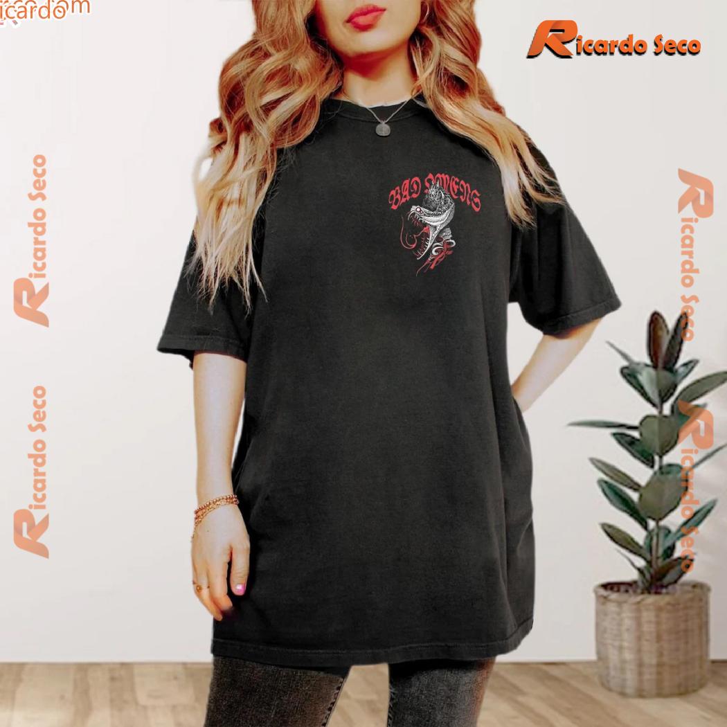 Bad Omen Serpent Tongue Gift For Fan Unisex Shirt, Classic Men Shirt a Bad Omen Serpent Tongue Gift For Fan Unisex Shirt, Classic Men Shirt a