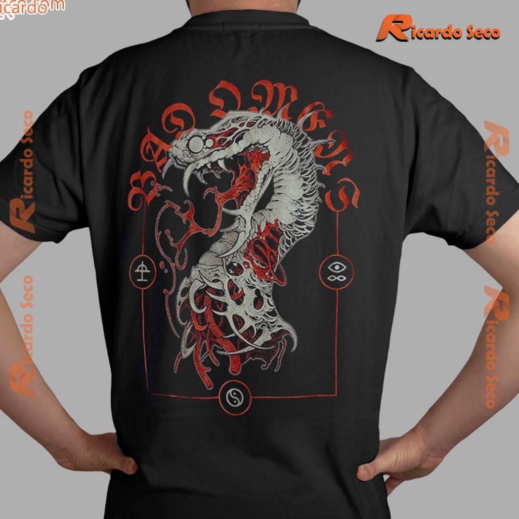 Bad Omen Serpent Tongue Gift For Fan Unisex Shirt, Classic Men Shirt b Bad Omen Serpent Tongue Gift For Fan Unisex Shirt, Classic Men Shirt b