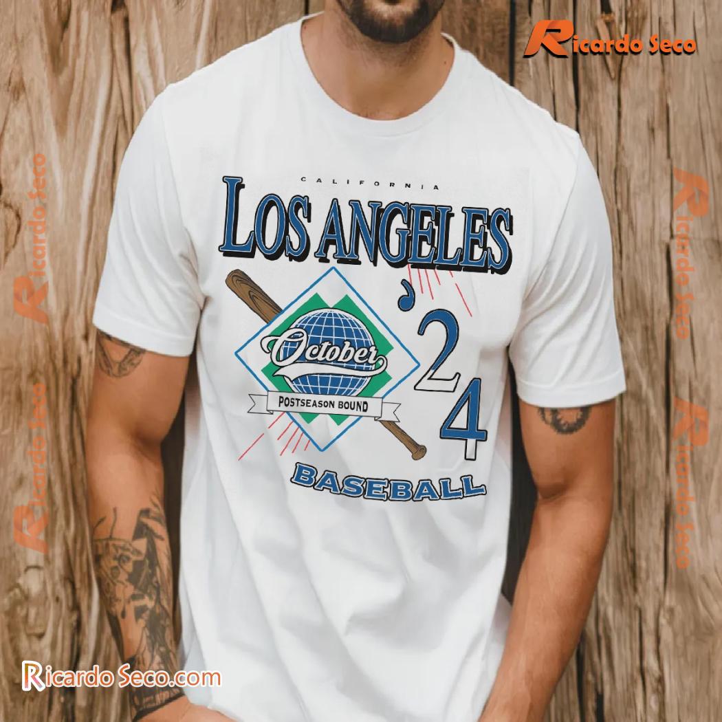 California LA In The Fall October Postseason Bound Baseball 2024 Graphic Unsiex Shirt, Classic Men Shirt a California LA In The Fall October Postseason Bound Baseball 2024 Graphic Unsiex Shirt, Classic Men Shirt a