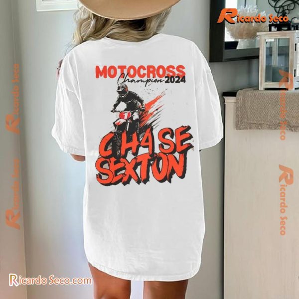 Chase Sexton Motocross Champion 2024 Unisex T-shirt, Classic Men Shirt