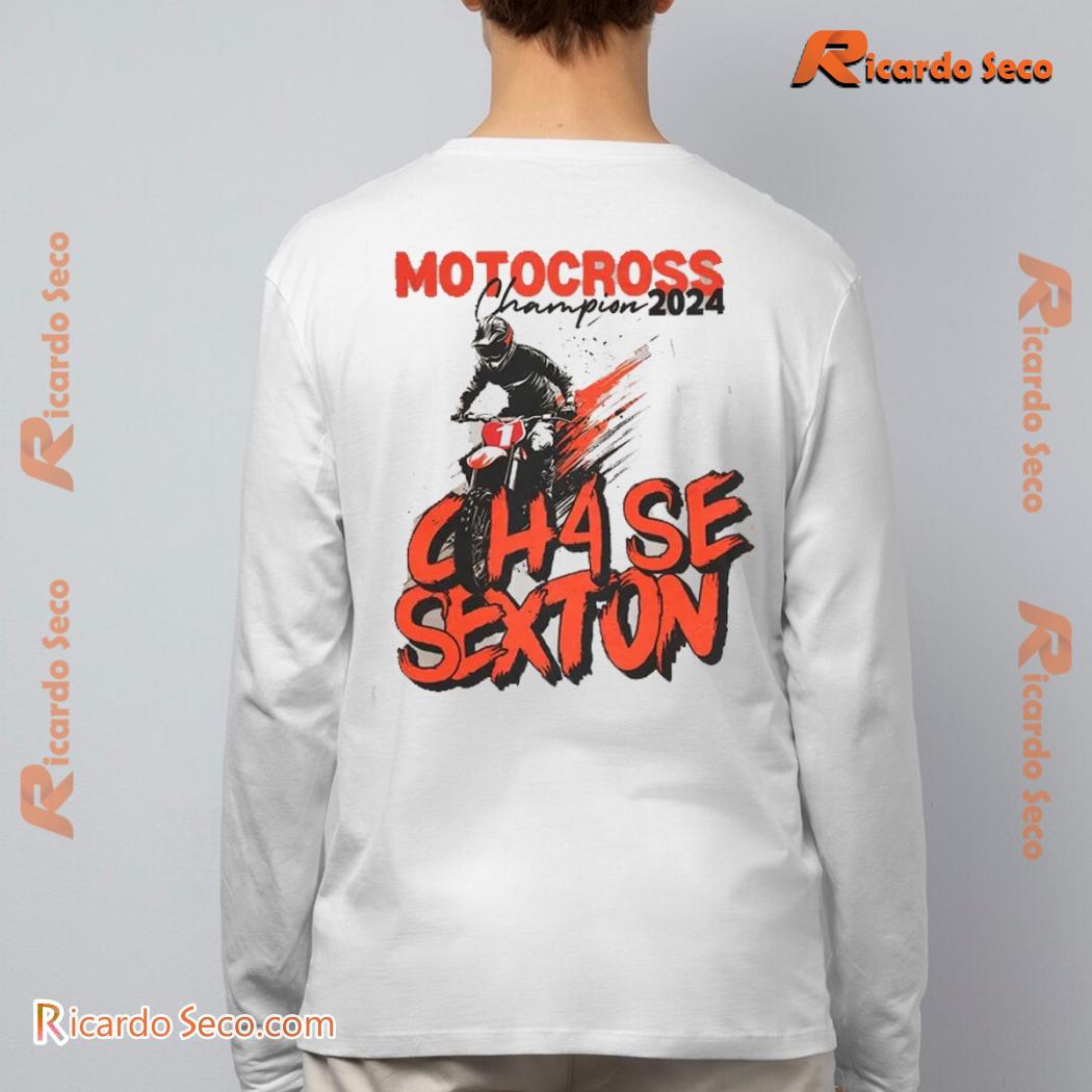 Chase Sexton Motocross Champion 2024 Unisex T-shirt, Classic Men Shirt a Chase Sexton Motocross Champion 2024 Unisex T-shirt, Classic Men Shirt a