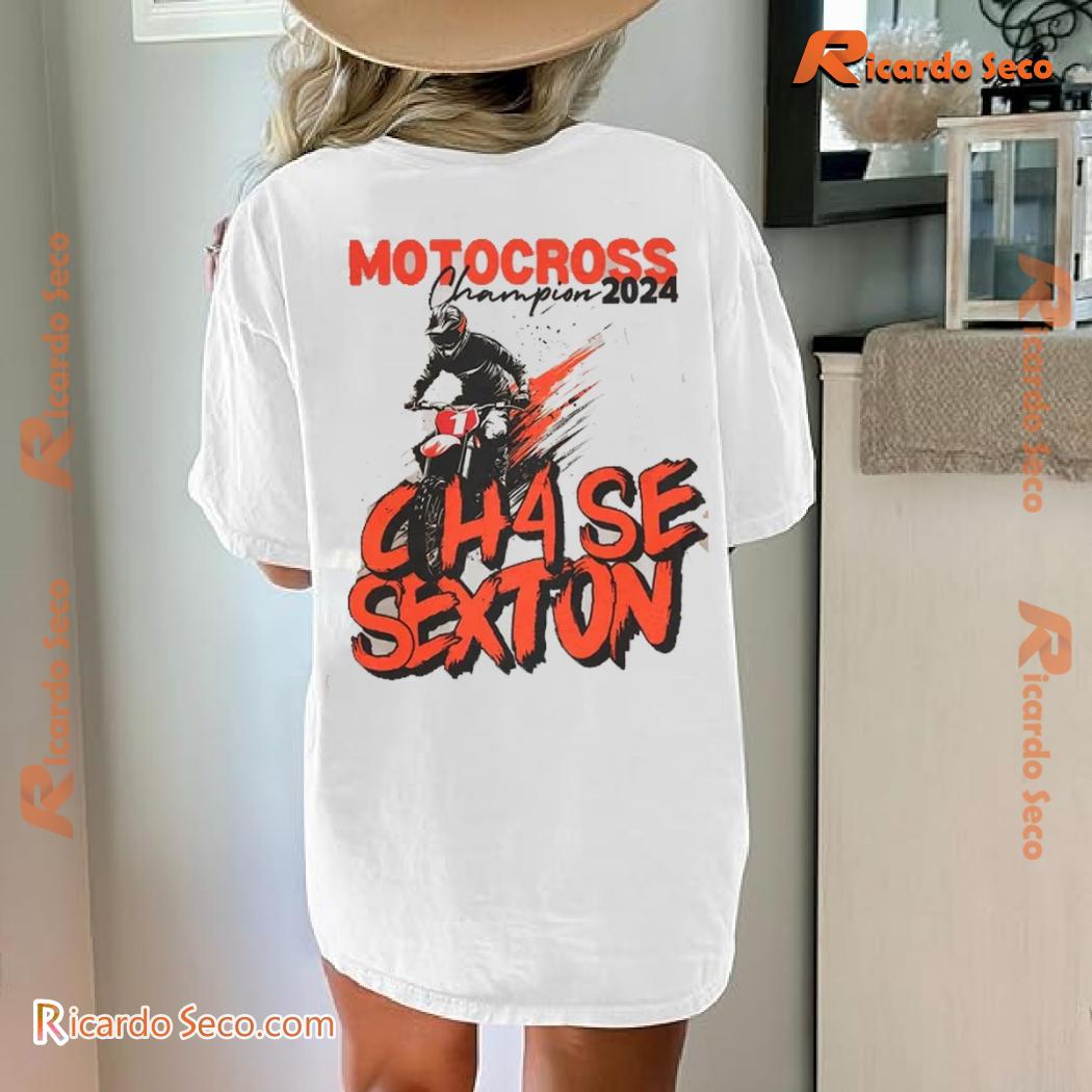 Chase Sexton Motocross Champion 2024 Unisex T-shirt, Classic Men Shirt Chase Sexton Motocross Champion 2024 Unisex T-shirt, Classic Men Shirt