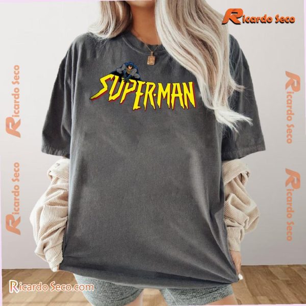 Confused Heroes Superman Batman Doing The Spiderman Graphic Unisex T-shirt, Classic Men Shirt