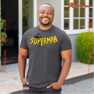 Confused Heroes Superman Batman Doing The Spiderman Graphic Unisex T-shirt, Classic Men Shirt b