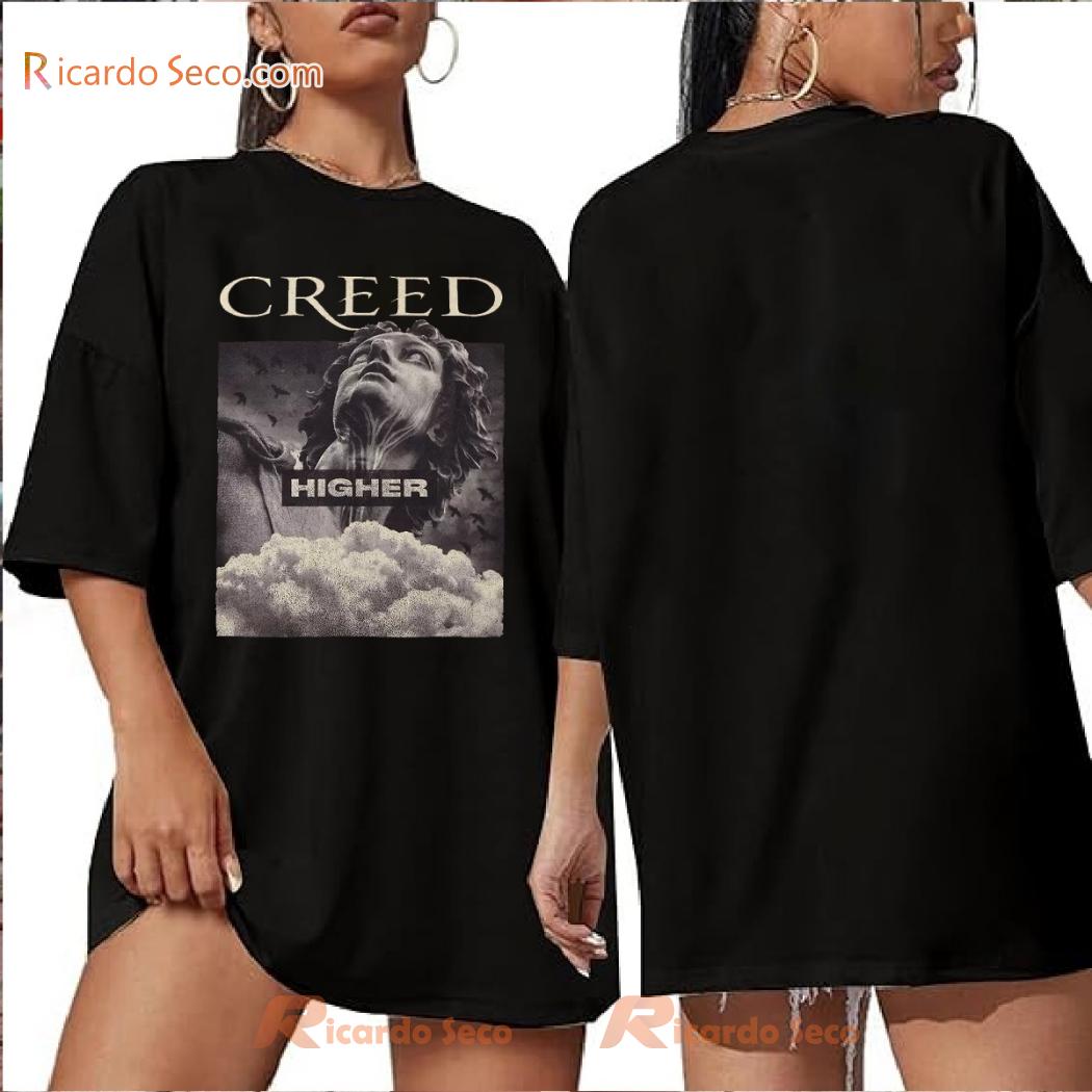 Creed Higher Graphic Unisex T-shirt, Gift For Fan Classic Men Shirt b Creed Higher Graphic Unisex T-shirt, Gift For Fan Classic Men Shirt b