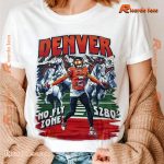 Denver Broncos X Dark Horse No Fly Zone 5280 Graphic Unisex Tee, Classic Men Shirt, V-neck Ladies a
