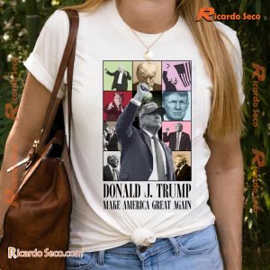 Donald Trump Make America Great Again Look What You Made Me Do Eras Tour Graphic Unisex Tee, Classic Men Shirt a