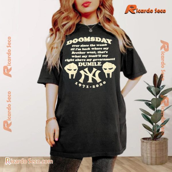 Doom Doomsday Ever Since The Womb Shirt 1971 - 2020 Graphic Unisex T-shirt, Classic Men Shirt