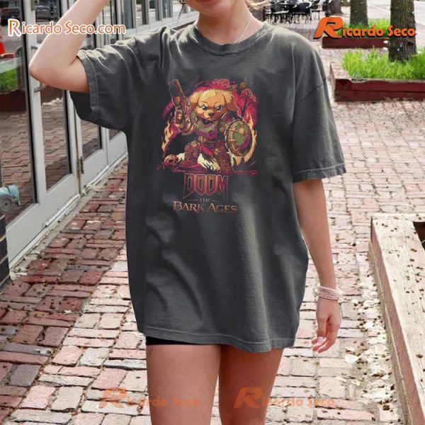 Doom The Dark Ages Gift For Fan, Graphic Unisex T-shirt, Classic Men Shirt, Hoodie, Long Sleeve b