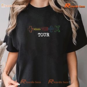 Ed Sheeran '+-=÷×' Tour Collection Graphic Unisex T-shirt, Music Fan Shirt, Classic Men Shirt