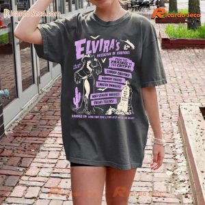 Elvira's Hoedown Of Horrors Saddle Up Honk Your Tonk & Two-step With The Dead Gift For Movie Fan, Classic Men Shirt a