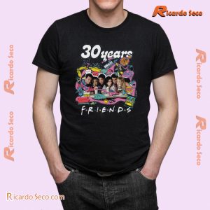 Friends 30 Years Celebrate Three Decades Of Laughter Gift For Fan Unisex T-shirt, Hoodie, Long Sleeve b