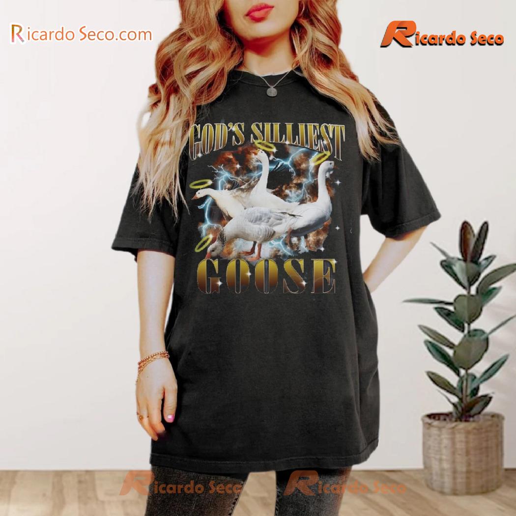 God's Silliest Goose Funny Vintage 90s Graphic Unisex T-shirt, Classic Men Shirt a God's Silliest Goose Funny Vintage 90s Graphic Unisex T-shirt, Classic Men Shirt a