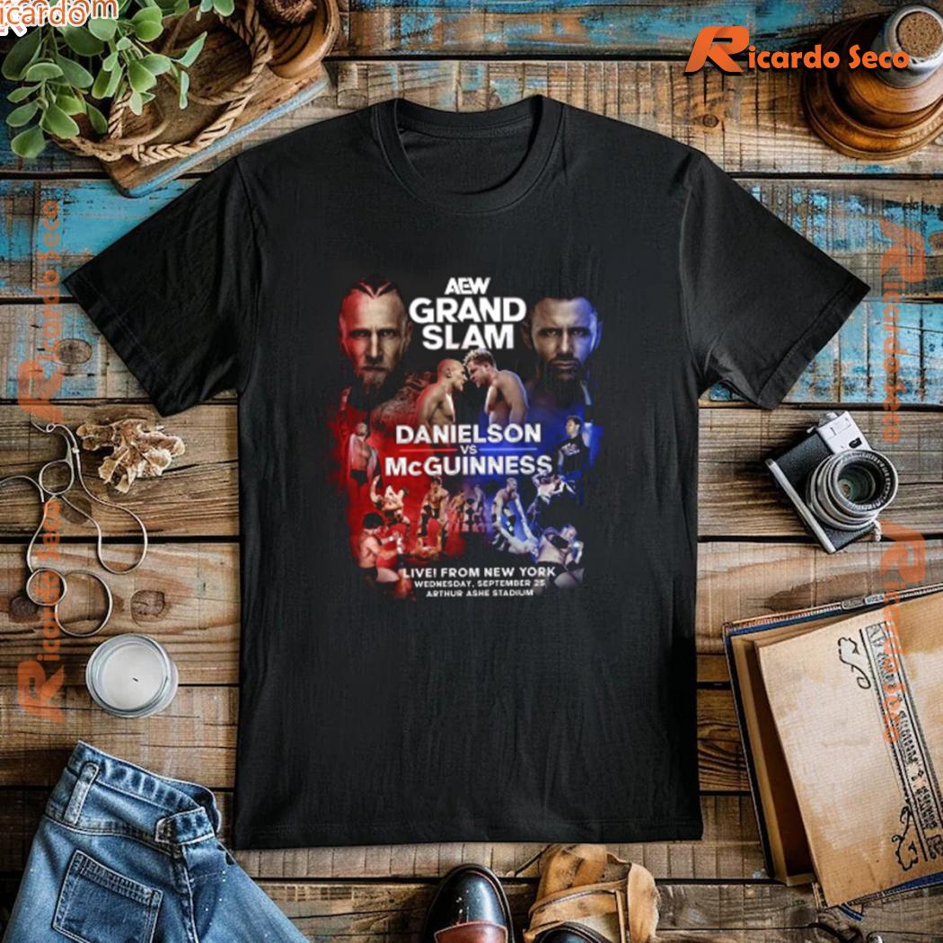 Grand Slam 2024 Matchup Bryan Danielson Vs Nigel Mcguinness Graphic Unisex T-shirt, Classic Men Shirt a Grand Slam 2024 Matchup Bryan Danielson Vs Nigel Mcguinness Graphic Unisex T-shirt, Classic Men Shirt a