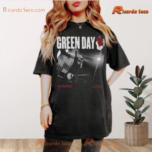 Green Day San Francisco 9.20.2024 Gift For Fan, Classic Women T-shirt a