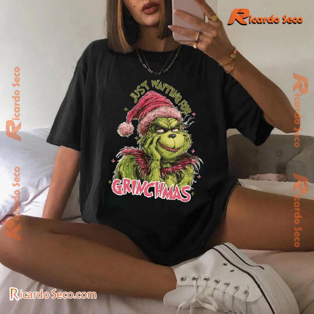 Grinchmas Just Waiting For Christmas Unisex Tee, Hoodie, Long Sleeve, Classic Men Shirt Grinchmas Just Waiting For Christmas Unisex Tee, Hoodie, Long Sleeve, Classic Men Shirt