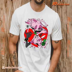 Hazbin Hotel Angel Dust (Devil And Angel) Gift For Fan Graphic Unisex T-shirt, Classic Men Shirt b