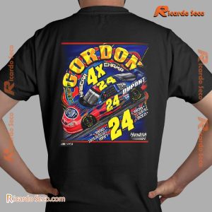 Hendrick Motorsports Jeff Gordon #24 4x Nascar Champ Dupont Gift For Fan, Graphic Unisex Tee, Classic Men Shirt c