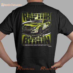 Hendrick Motorsports William Byron #24 Black Raptor Graphic Unisex Tee, Classic Men Shirt b