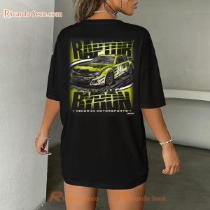 Hendrick Motorsports William Byron #24 Black Raptor Graphic Unisex Tee, Classic Men Shirt c