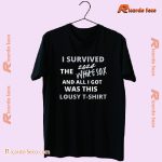 I Survived The 2024 White Sox And All I Got Was This Lousy T-shirt, Classic Men Shirt