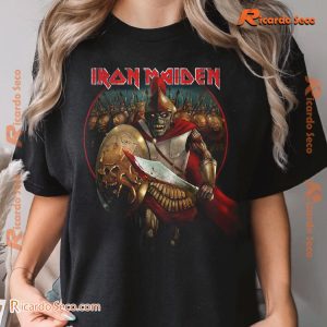 Iron Maiden The Future Past 2024 Tour Alexander The Great Graphic Unisex Tee, Classic Men Shirt a