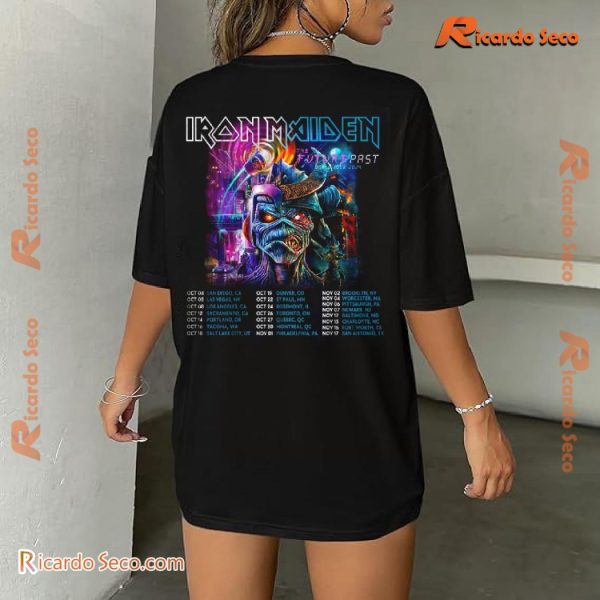 Iron Maiden The Future Past World Tour 2024 Concert T-shirt, Gift For Music Fan, Classic Men Shirt