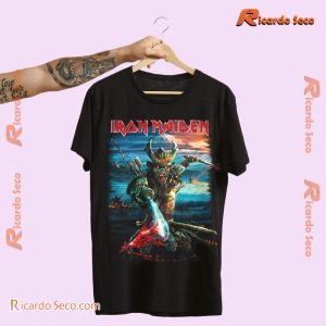 Iron Maiden The Future Past World Tour 2024 Senjutsu Mount Fuji Graphic Unisex T-shirt, Classic Men Shirt