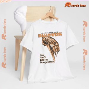 John Carpenter's Halloween  Poster  You Can't Kill The Boogeyman Graphic Unisex T-shirt, Classic Men Shirt a