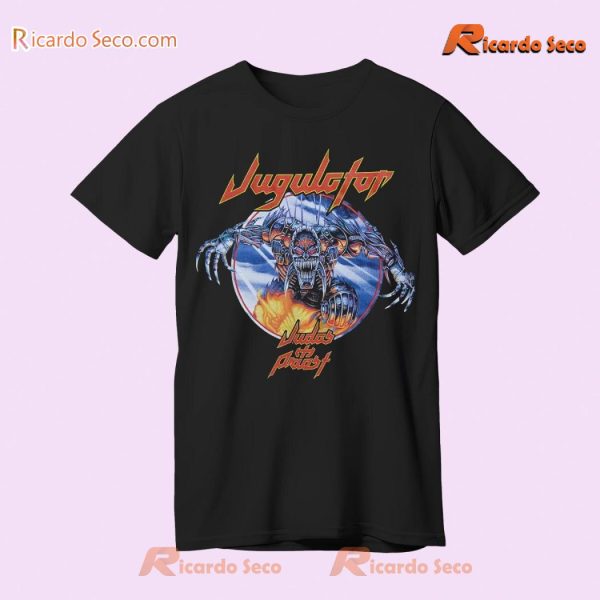 Judas Priest Jugulator Album Cover Unisex T-shirt, Classic Men Shirt