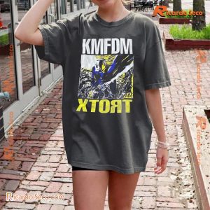 KMFDM Xtort Son Of A Gun Graphic Unisex T-shirt, Classic Men Shirt b