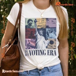 Kamala Harris In My Voting Era Taylor Swift Graphic Unisex T-shirt, Classic Men Shirt