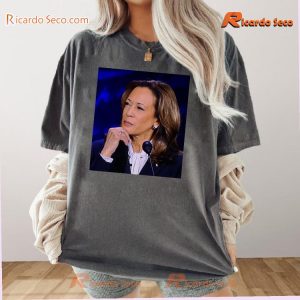 Kamala Harris’s Wild Expressions In Debate With Trump Graphic Unisex T-shirt, Classic Men Shirt