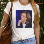 Kamala Harris’s Wild Expressions In Debate With Trump Graphic Unisex T-shirt, Classic Men Shirt b